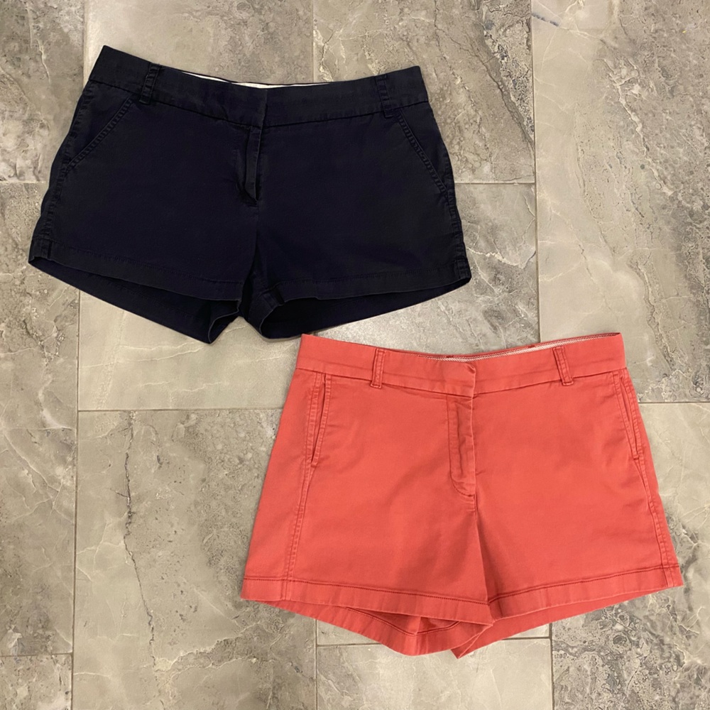 J Crew Chino Shorts Bundle in size 10